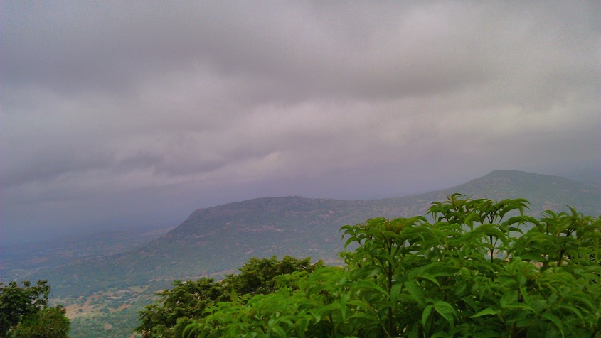 Devarayanadurga - view from top