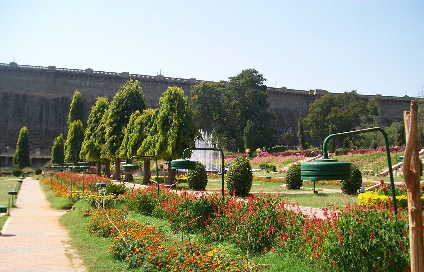 Vrindavan Gardens Mysore Pictures