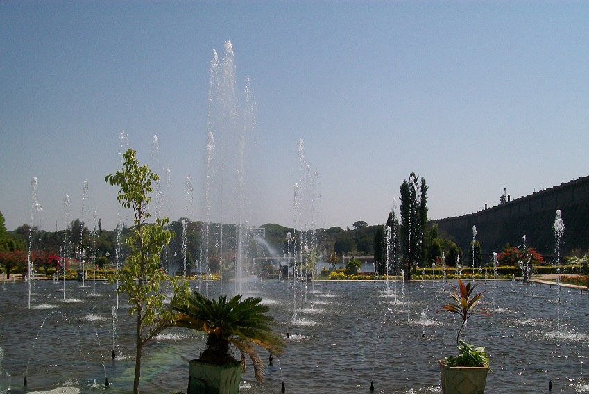 Vrindavan Gardens Mysore Pictures