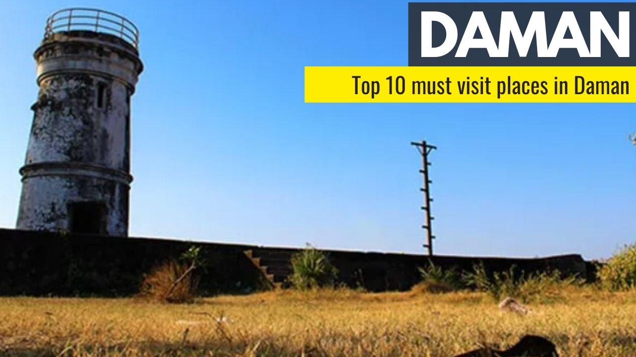 Places to visit in Daman - Top 10 Daman Tourist places - Daman Tourism